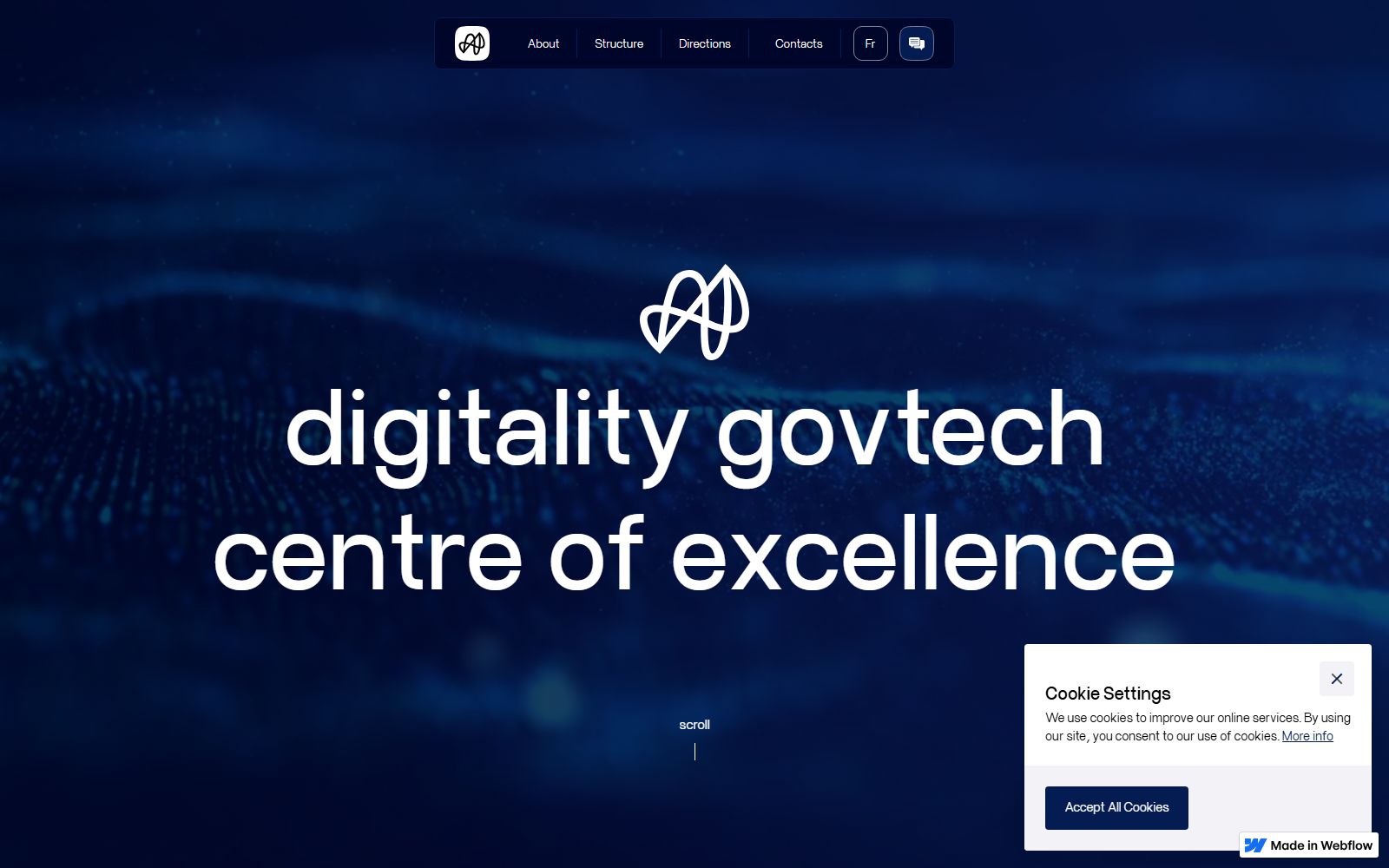 Digitality homepage