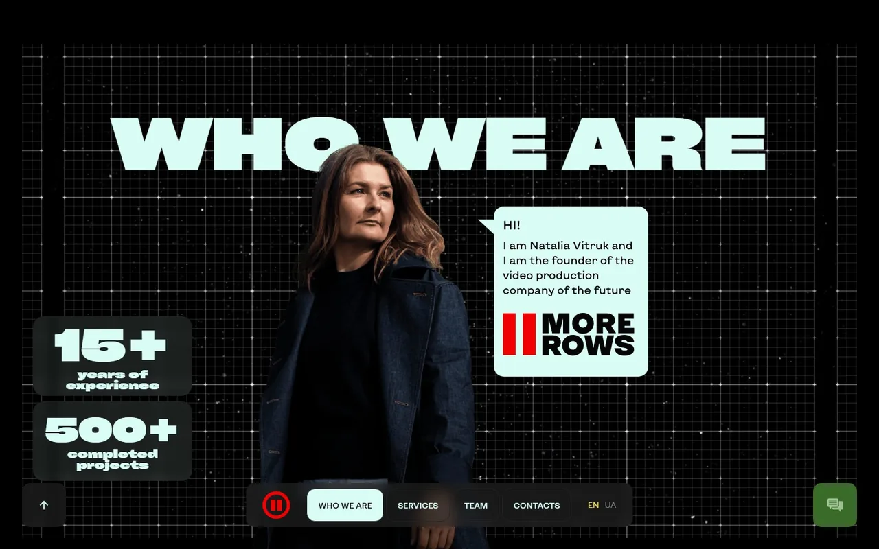 Two More Rows: A video production company.
